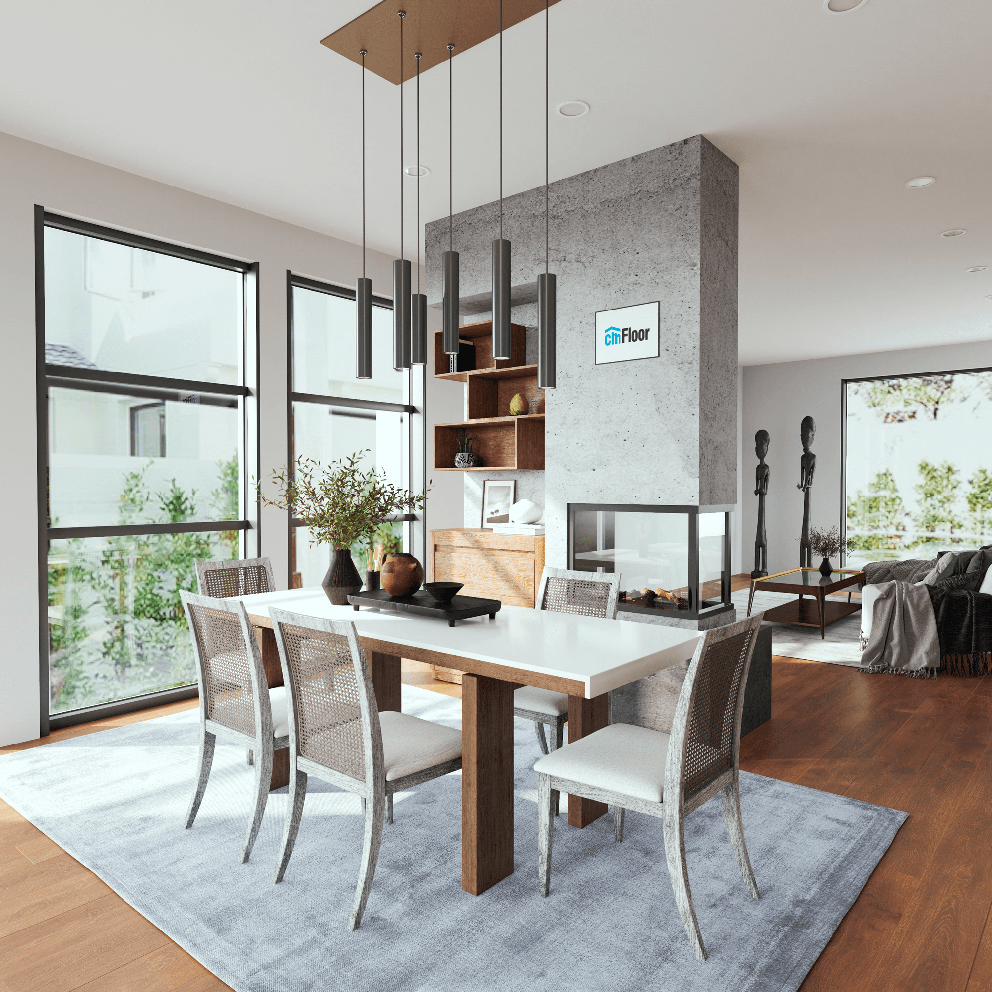 CM Floor ScandiWood LVT 18 Дуб Корица